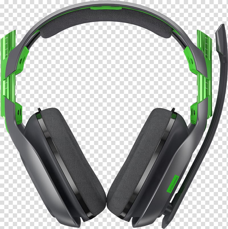 Xbox 360 Wireless Headset ASTRO Gaming A50 Black Headphones, headphones transparent background PNG clipart