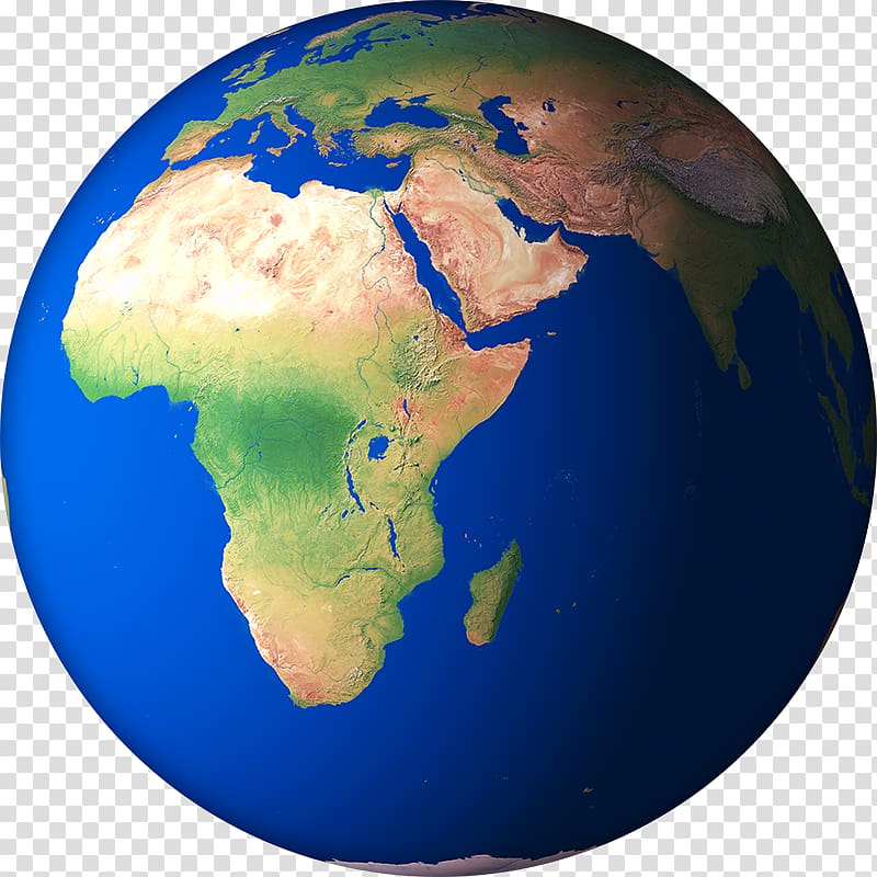 Africa Middle East Geography Continent Technology, 3D-Earth-Render-04 transparent background PNG clipart