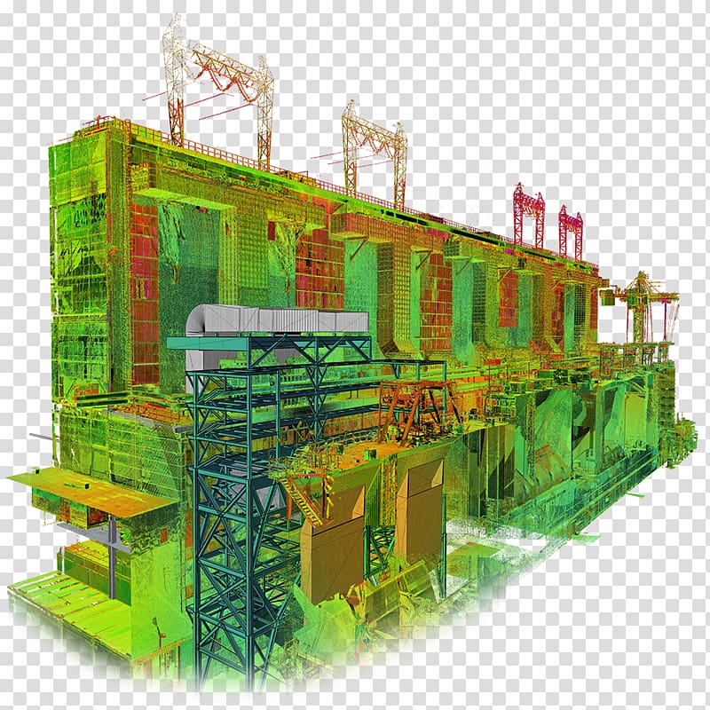 Kozienice Power Station Laser scanning 3D scanner Building, building transparent background PNG clipart