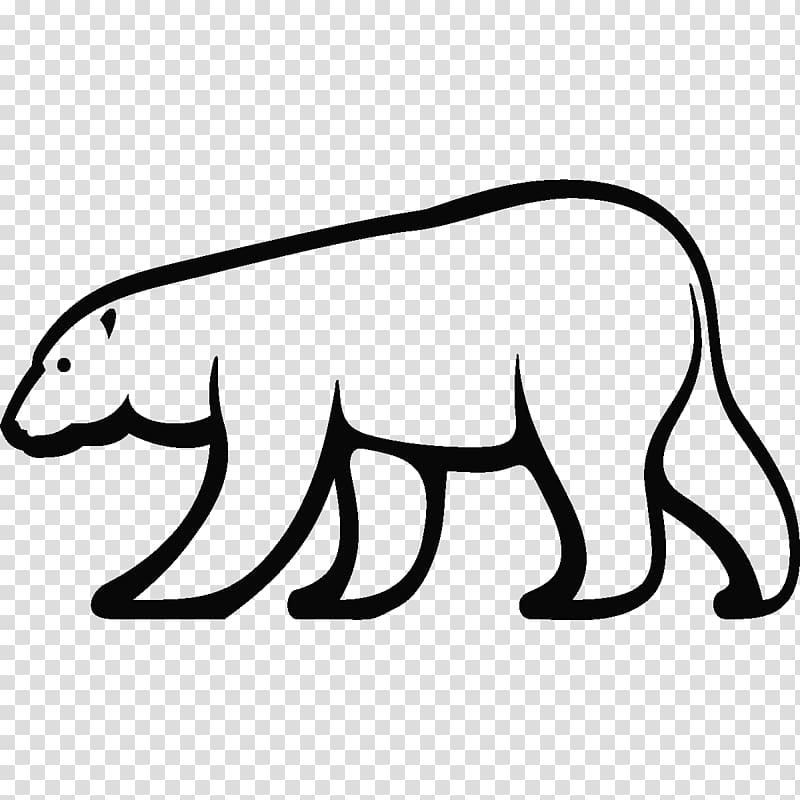 Cat Polar bear Brown bear Drawing, Cat transparent background PNG clipart