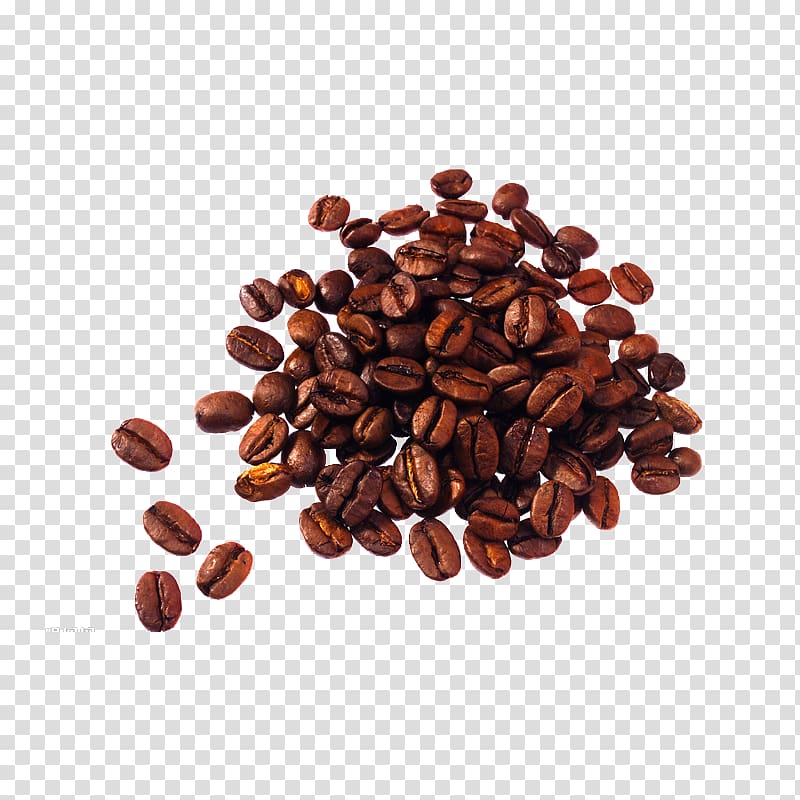 Chocolate-covered coffee bean Cappuccino Instant coffee Packaging and labeling, Creative coffee beans transparent background PNG clipart