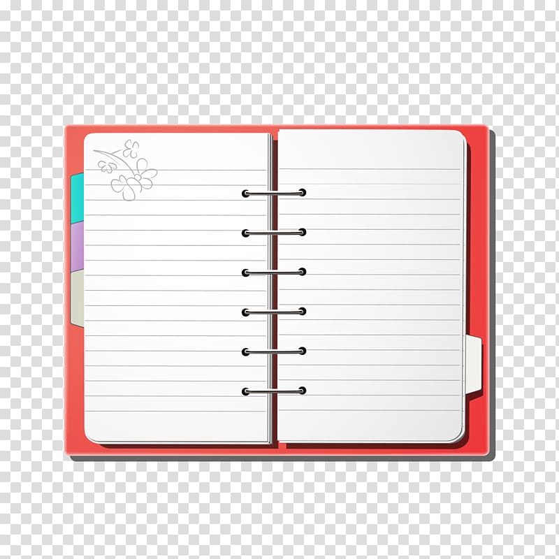 Paper Notebook Stationery, Expand the book transparent background PNG clipart