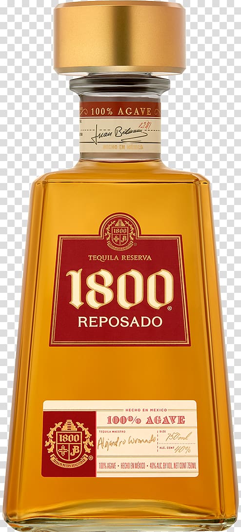 1800 Tequila Liquor Olmeca Tequila 1800 Reposado Tequila, 1800 tequila transparent background PNG clipart