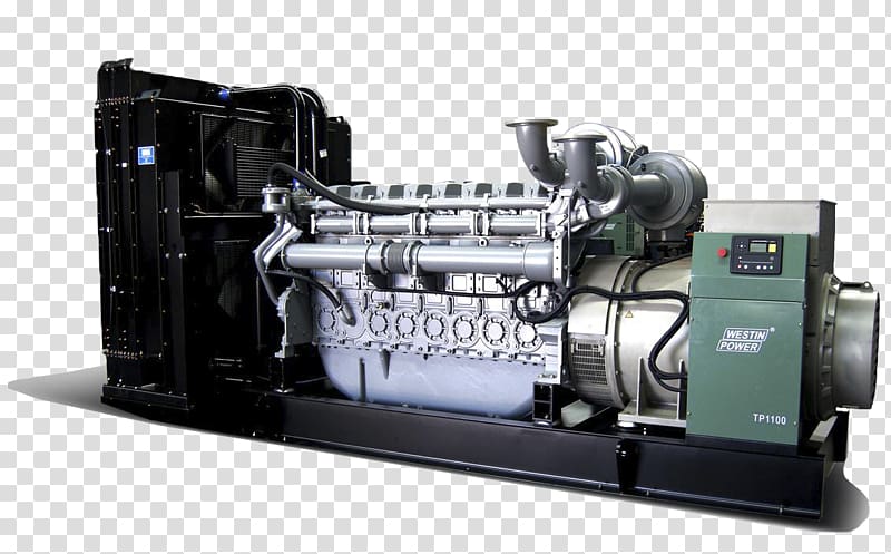 Electric generator Diesel generator Diesel engine Perkins Engines, engine transparent background PNG clipart