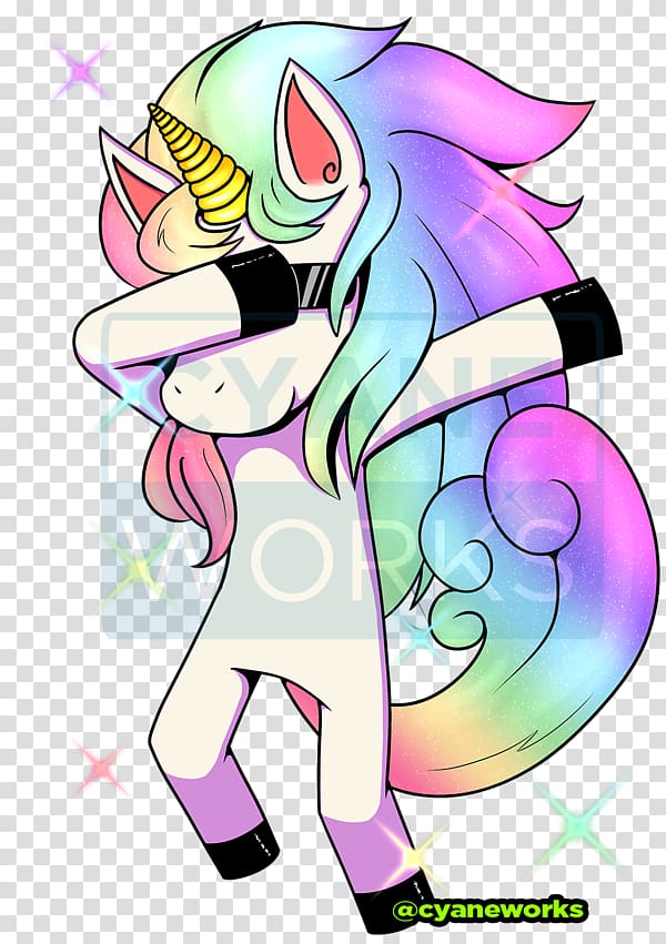 Dab Unicorn Transparent Background Png Cliparts Free Download Hiclipart - unicorn dab roblox