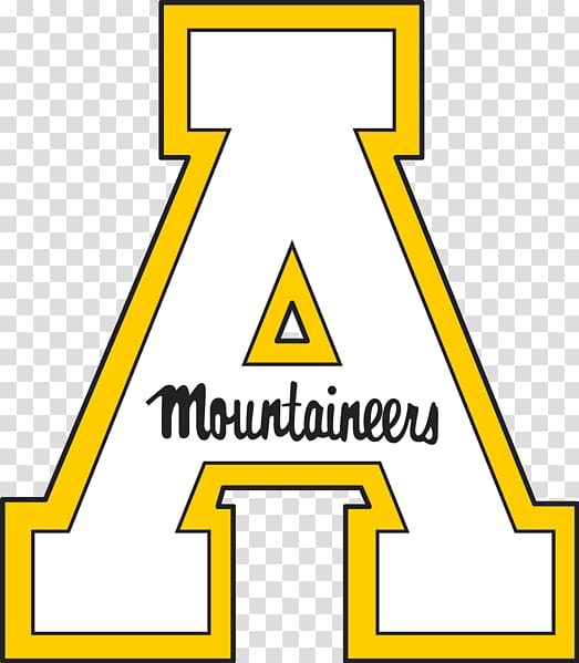 Appalachian State Mountaineers football Sun Belt Conference University American football, college logo transparent background PNG clipart