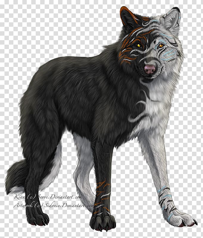 Arctic wolf Black wolf German Shepherd Werewolf Art, furry wolf transparent background PNG clipart