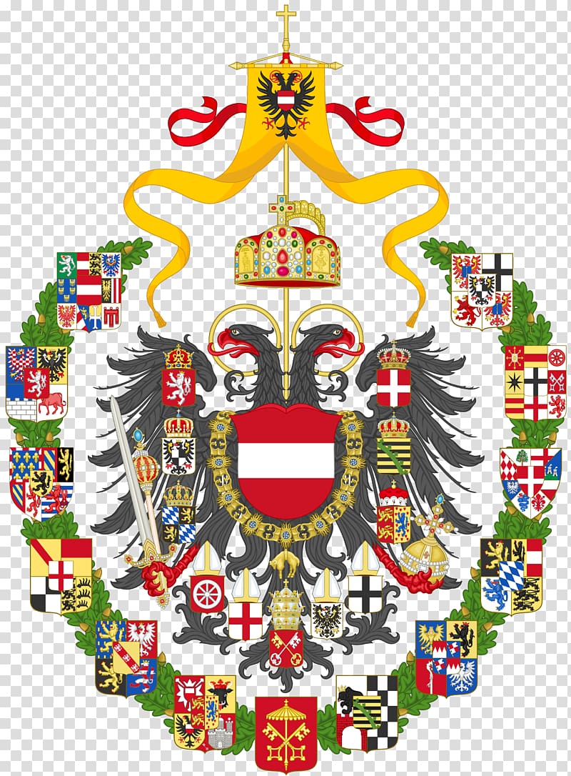 Holy Roman Empire House of Habsburg Dreh dich nicht um: Roman Holy Roman Emperor Coat of arms, divided transparent background PNG clipart