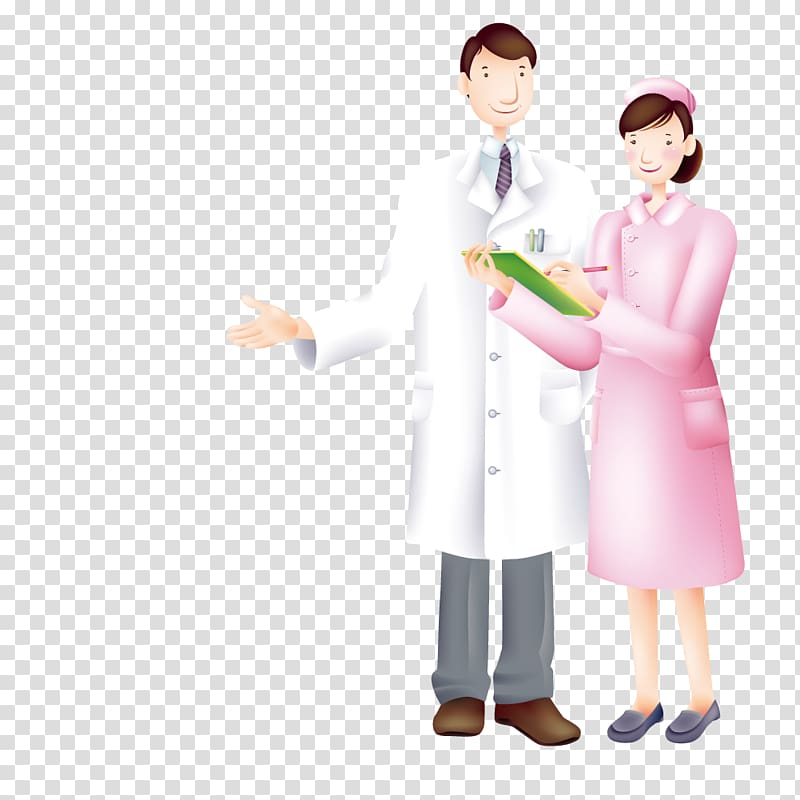 Physician Nursing Nurse, Doctors and nurses do record transparent background PNG clipart