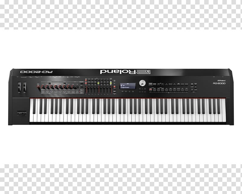 Roland RD-2000 Stage piano Roland Corporation Digital piano, piano transparent background PNG clipart