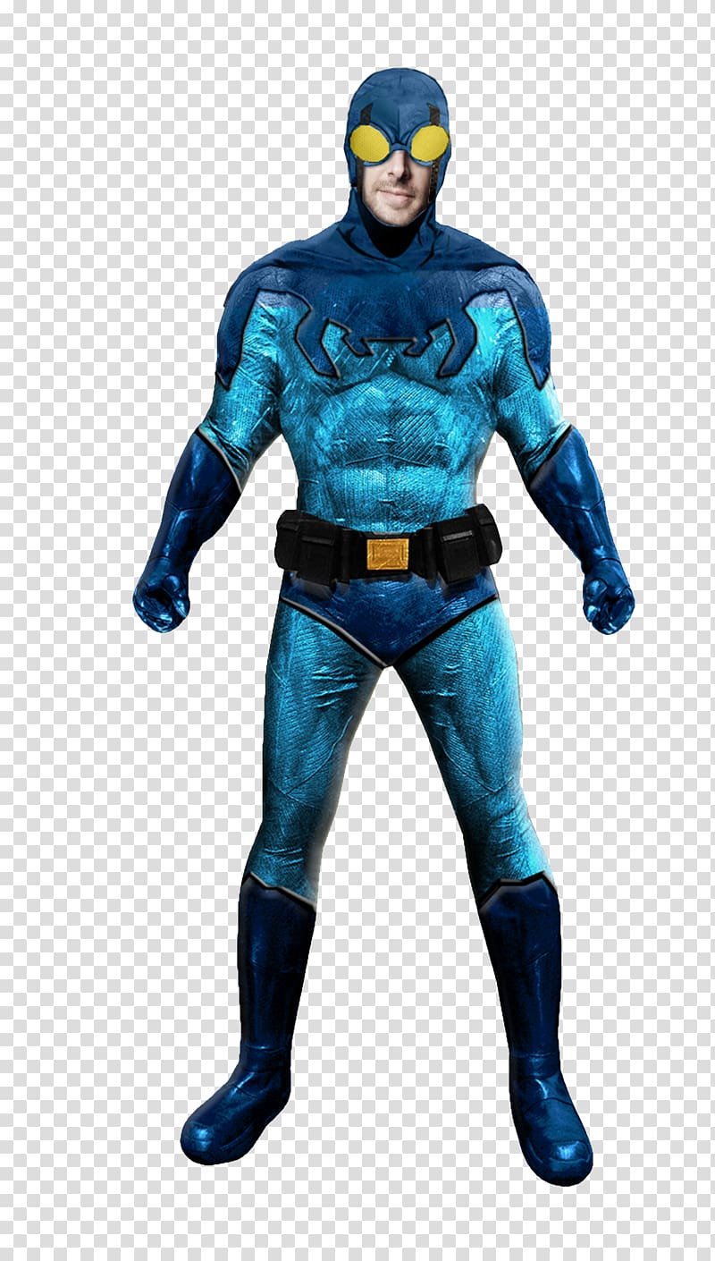 Booster Gold Ted Kord Blue Beetle Superhero Lex Luthor, Blue Beetle transparent background PNG clipart