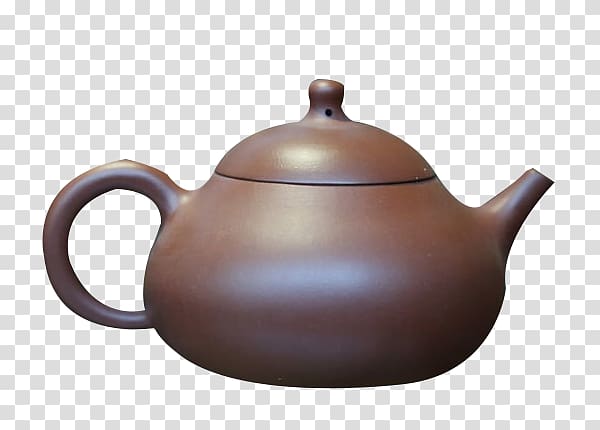 Jug Yixing clay teapot, Purple clay teapot antique models transparent background PNG clipart