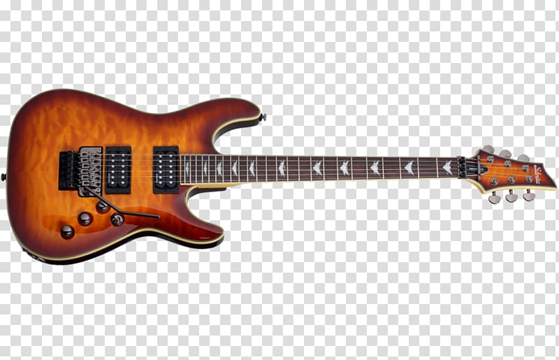 Schecter Guitar Research Omen-7 Electric Guitar Schecter Omen 6 Schecter Guitar Research Omen-7 Electric Guitar, electric guitar transparent background PNG clipart