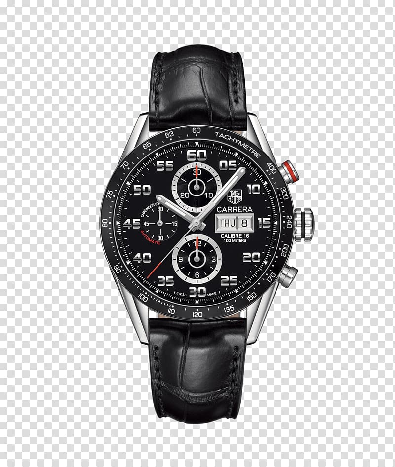 TAG Heuer Watch Jewellery Chronograph Swiss made, clock scale transparent background PNG clipart