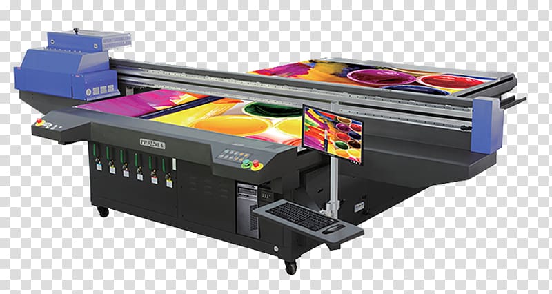 Flatbed digital printer Wide-format printer Digital printing, large Printer transparent background PNG clipart
