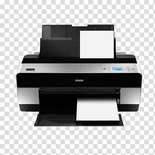 Epson Stylus Pro 3880 Inkjet printing Wide-format printer, printer transparent background PNG clipart