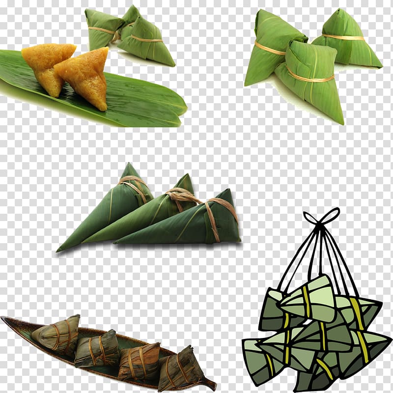 Zongzi Chuan u7aefu5348 Dragon Boat Festival Sweet bean paste, Dragon Boat Festival Dumplings transparent background PNG clipart