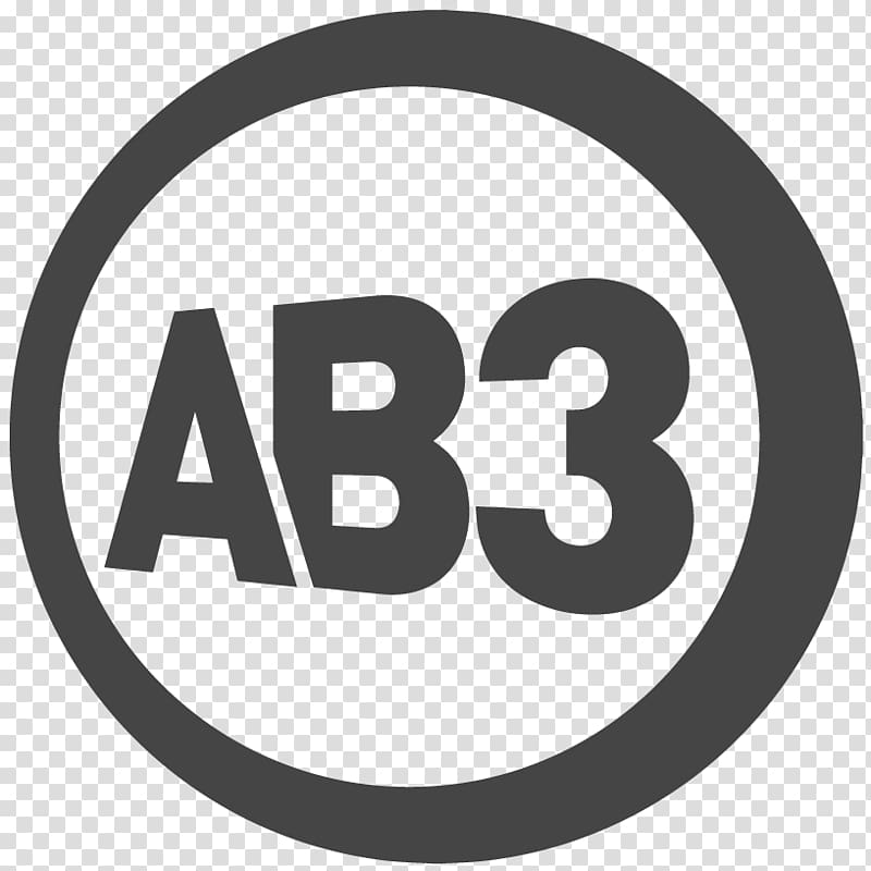AB3 Television show Logo, others transparent background PNG clipart