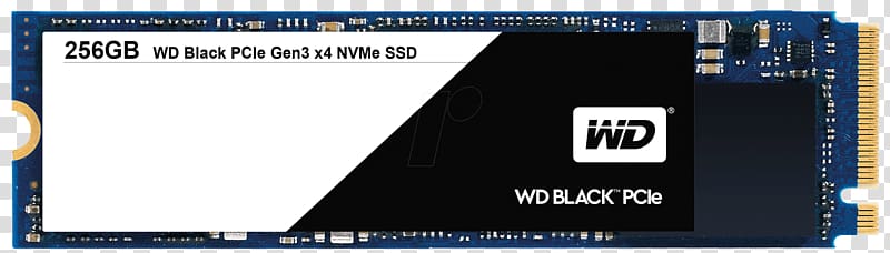 NVM Express Solid-state drive M.2 WD Black PCIe SSD Hard Drives, others transparent background PNG clipart