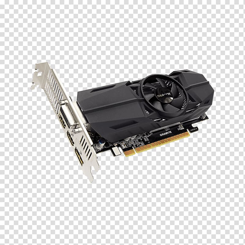 Graphics Cards & Video Adapters NVIDIA GeForce GTX 1050 Ti GDDR5 SDRAM, Product Sale transparent background PNG clipart