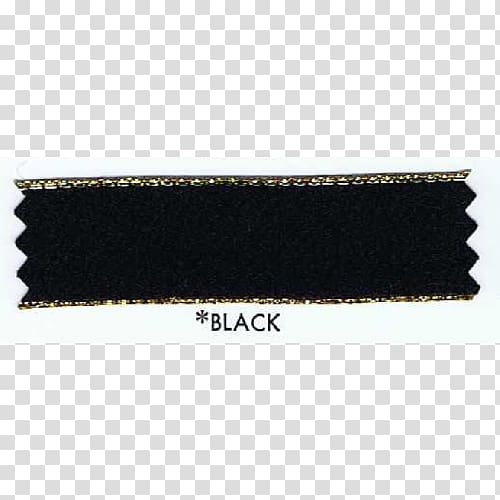 Black M, silk ribbon transparent background PNG clipart