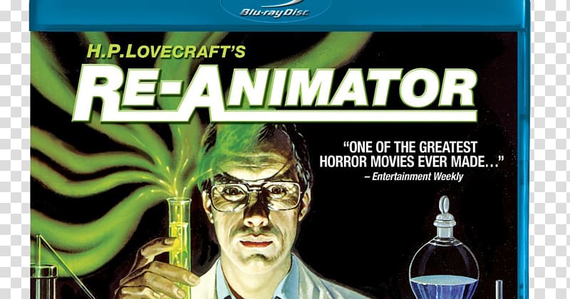 Blu-ray disc Herbert West–Reanimator Re-Animator DVD Film, Reanimator transparent background PNG clipart