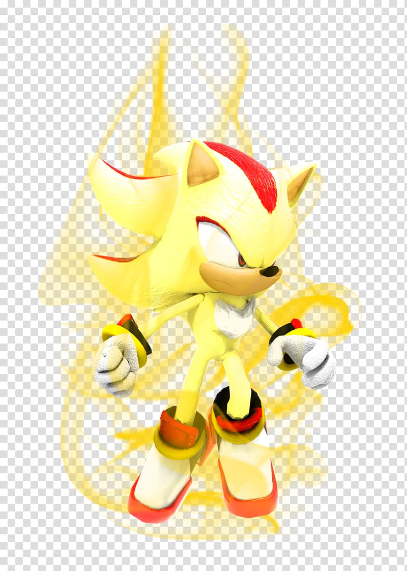 Sonic Adventure 2 Super Shadow Shadow the Hedgehog Art Rendering, fluctuations in light and shadow transparent background PNG clipart