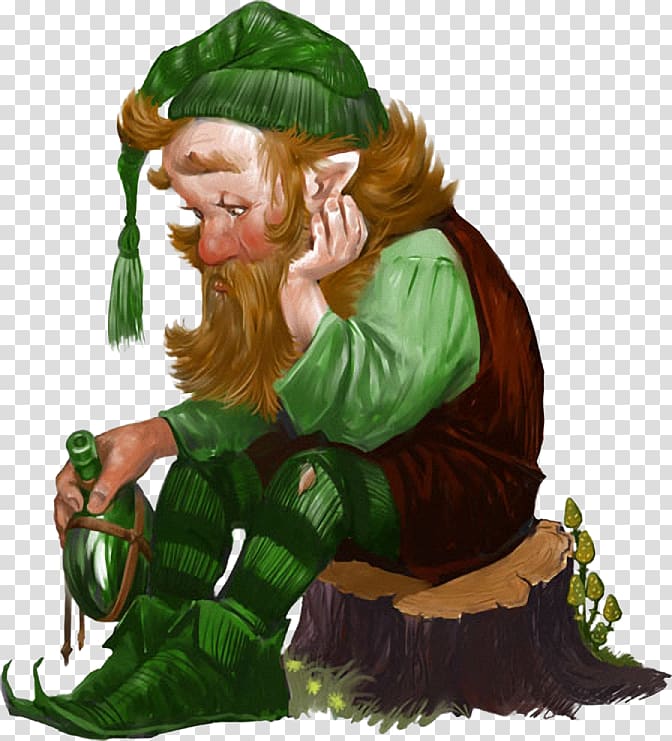 Leprechaun Elf Fairy Folklore Gnome, Elf transparent background PNG clipart