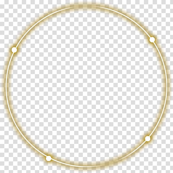 ring light art, Light frame Circle, Gold frame transparent background PNG clipart