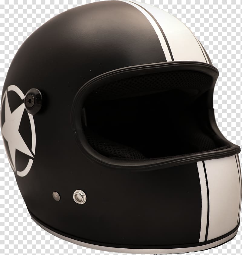 Motorcycle Helmets Bicycle Helmets Ski & Snowboard Helmets Retro style, Vintage black and white transparent background PNG clipart