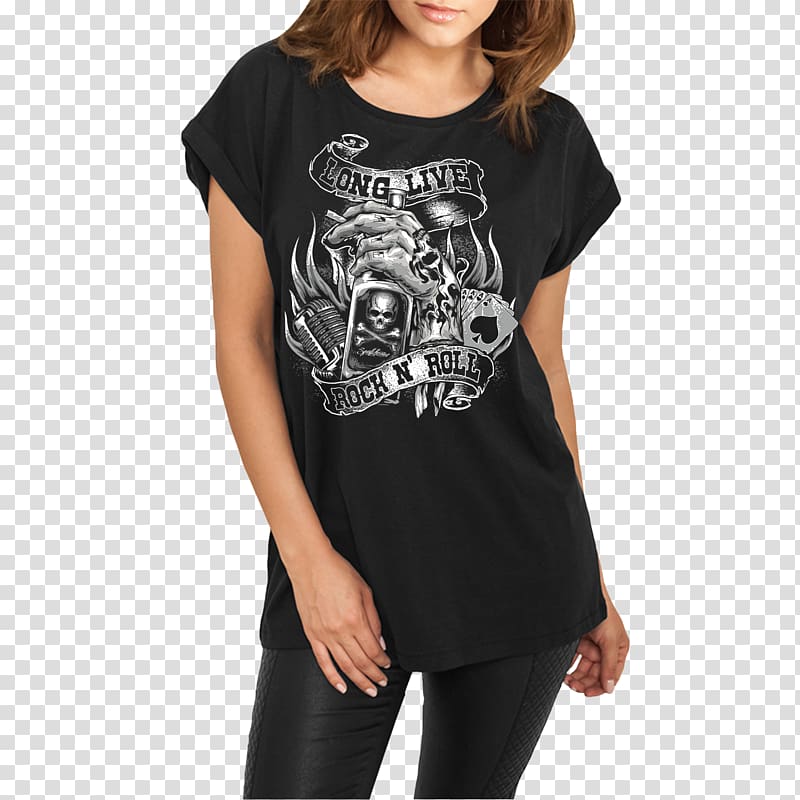 T-shirt Woman Sleeve Top Gift, T-shirt transparent background PNG clipart