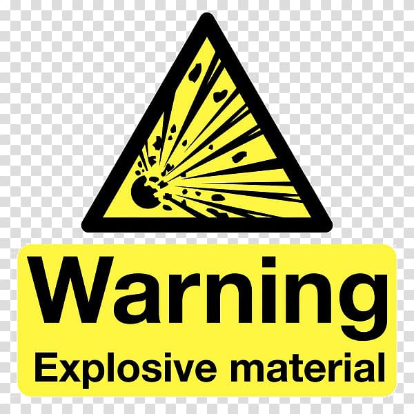 Warning label Explosive material Explosion Logo, explosion transparent background PNG clipart