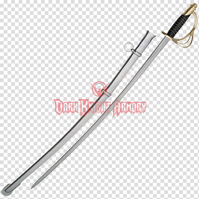 United States American Civil War Model 1860 Light Cavalry Saber Sabre Sword, united states transparent background PNG clipart