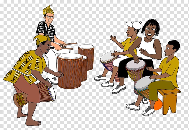 Djembe Drum Music of Africa Rhythm in Sub-Saharan Africa, percussion transparent background PNG clipart