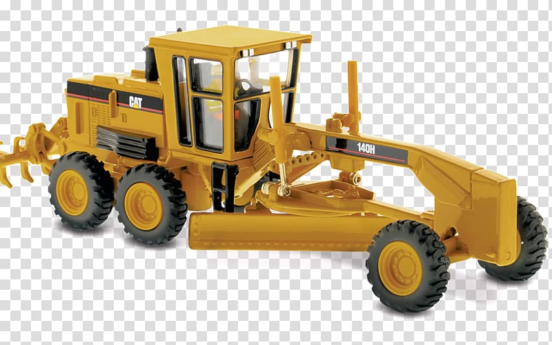 Caterpillar Inc. Grader 1:50 scale Caterpillar 140M Heavy Machinery, tractor transparent background PNG clipart