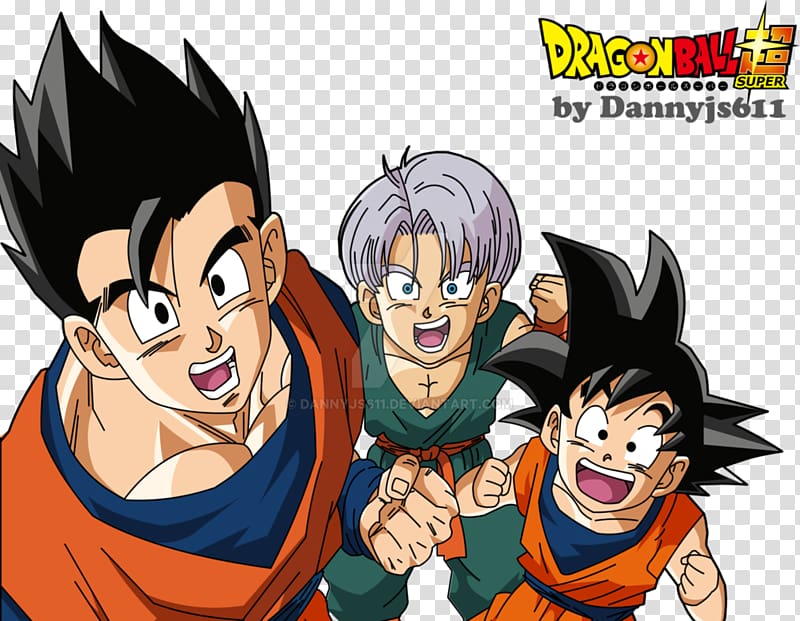 Goku Vegeta Gohan Trunks Gotenks, goku, cartoon, fictional