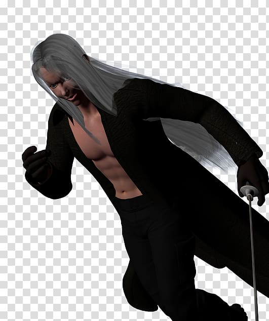 Drawing October 20 Sephiroth Pencil Sketch, Sephiroth transparent background PNG clipart