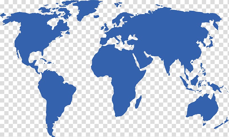 blue world map illustration, Globe World map, Dark blue world map transparent background PNG clipart