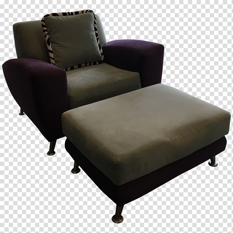 Club chair Loveseat Sofa bed Couch Foot Rests, chair transparent background PNG clipart