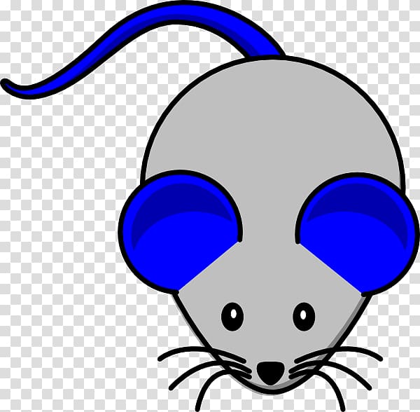 Computer mouse , grey blue transparent background PNG clipart