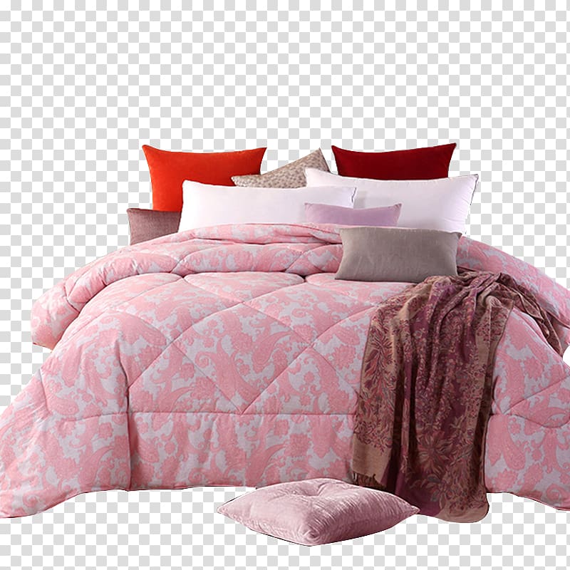 Quilt Bed frame Fiber, Fiber winter was core transparent background PNG clipart