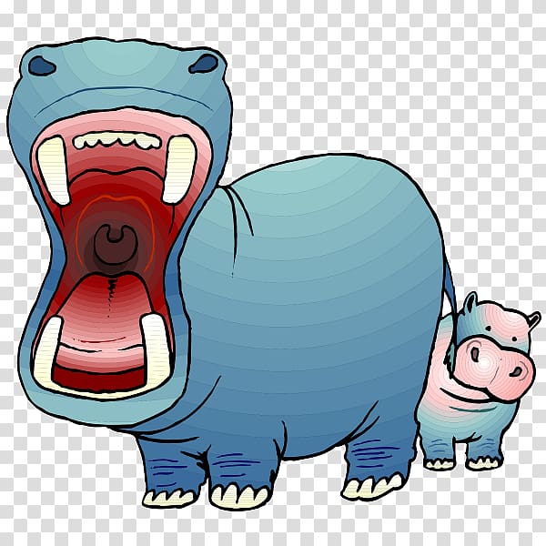 clip art hippo