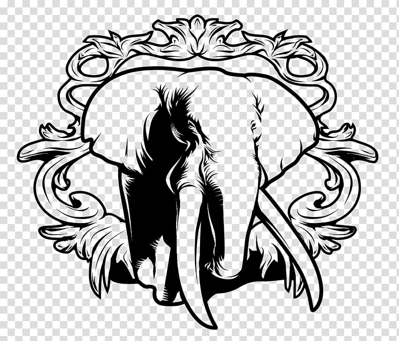 Elephant Work of art, thai elephant transparent background PNG clipart