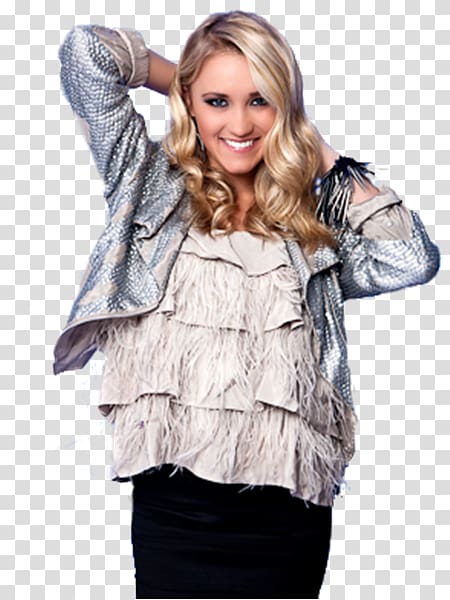 Jacket Fur clothing Coat, emily-osment transparent background PNG clipart