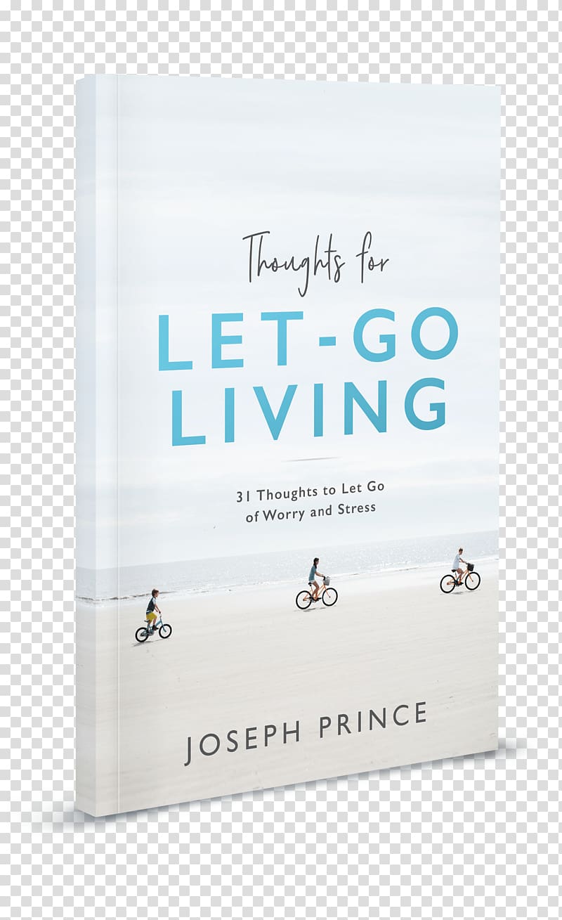 Worry Letgo Thought Paperback Brand, go live transparent background PNG clipart