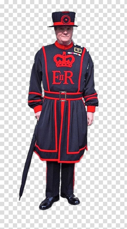 Tower of London Beefeater Gin Yeomen Warders, Pool Of London transparent background PNG clipart