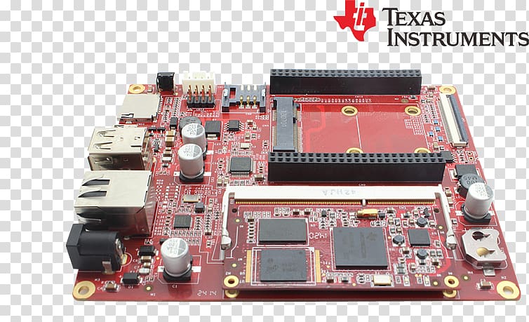 Microcontroller Motherboard Single-board computer TV Tuner Cards & Adapters Electronics, Singleboard Computer transparent background PNG clipart