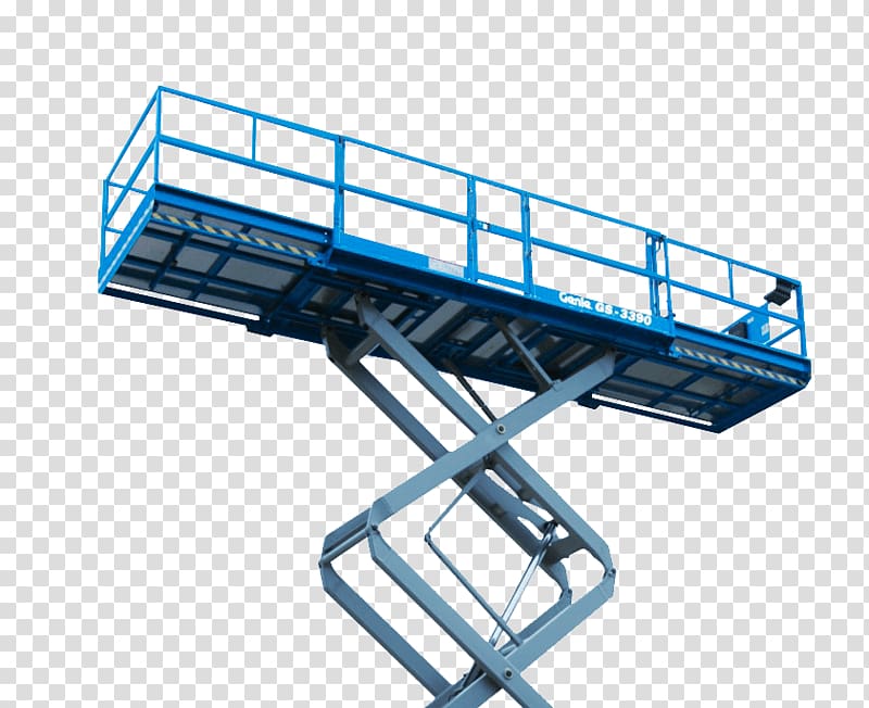 Aerial work platform Genie Elevator International Powered Access Federation Manufacturing, extended transparent background PNG clipart