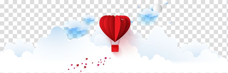 Hot air balloon Desktop Computer Font, valentine\'s day gorgeous flowers background transparent background PNG clipart