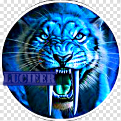 Saber-toothed tiger Sabretooth Saber-toothed cat, tiger transparent background PNG clipart